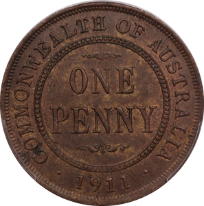 1911 Penny MS63BN
