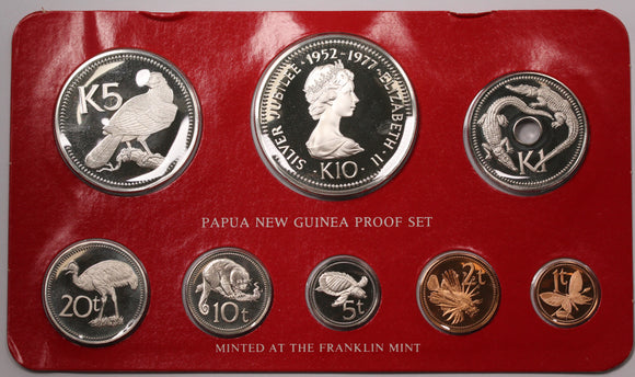 1977 Papua New Guinea Proof Set