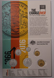 2016 50th Anniversary of Decimal Currency Coin Folder EMPTY