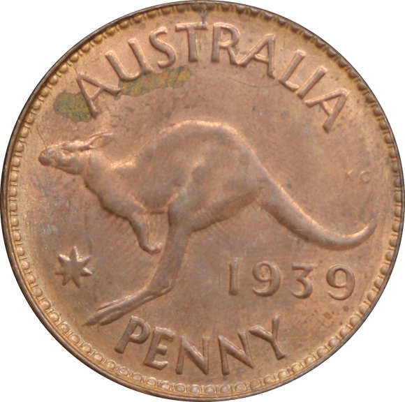 1939M Penny UNC