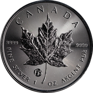 Canada 2018 Maple f15 Privy Mark 1oz Silver