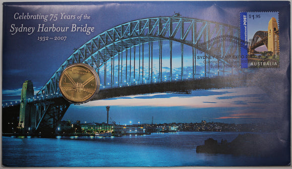 2007 $1 75th Anniversary Sydney Harbour Bridge PNC