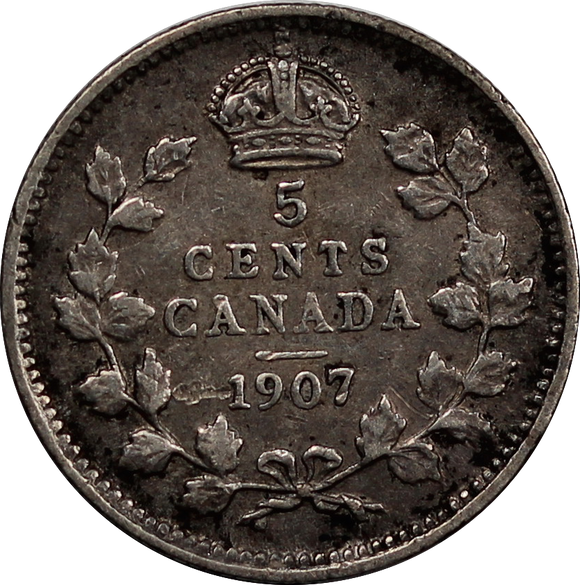 Canada 1907 5c Fine