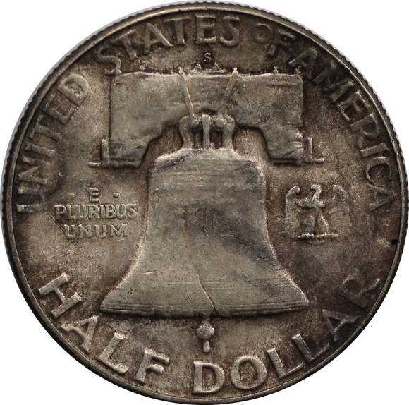 1954S Half Dollar EF