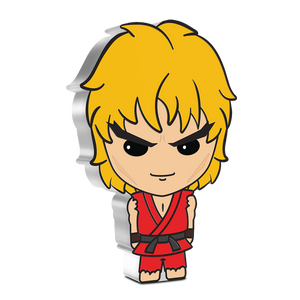 2021 Chibi Coin – Street Fighter - Ken Masters 1oz Silver Coin