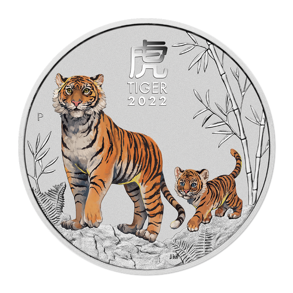 2022 Year of the Tiger Sydney ANDA 1/4oz Silver Coin in Card