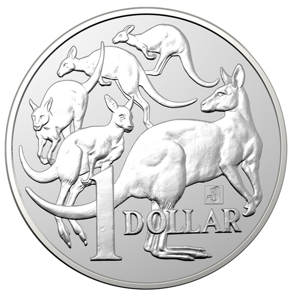 2019 Mob of Roos Merlion Privy Mark 1oz Silver Coin