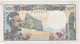 (No date) New Caledonia 500 Cinq Cent Francs aVF