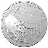 2021 Year of the Ox 1oz Silver Coin