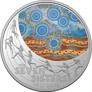 2020 $1 Silver Star Dreaming - The Seven Sisters