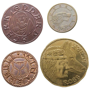 Game of Thrones House Stark 4-coin set