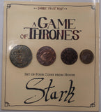 Game of Thrones House Stark 4-coin set