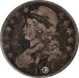 USA 1831 Capped Bust Half Dollar Fine (Holed)
