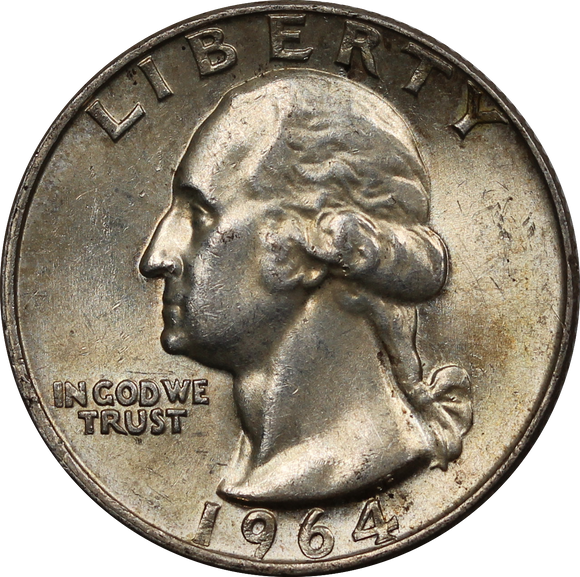 1964 Quarter Dollar EF