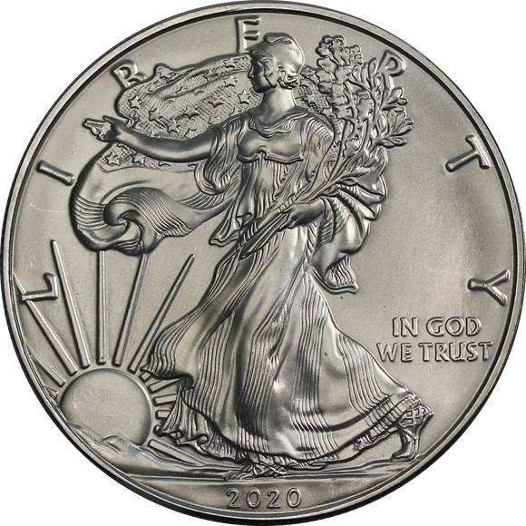 USA 2020 1oz Silver Eagle Coin