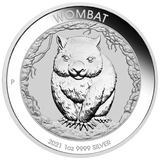 2021 Wombat 1oz Silver Coin