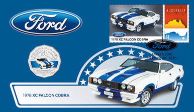 2017 Ford 1978 XC Falcon Cobra 50c PNC – Thompsons Coins