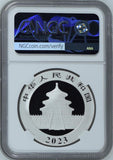 2023 China 10 Yuan Silver Panda Coin MS70 NGC Early Release