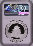 2022 China 10 Yuan Silver Panda Coin MS70 NGC BICE Show Release
