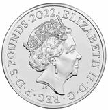 GB 2022 The Queen's Reign Charity and Patronage 5 Pound BU Coin