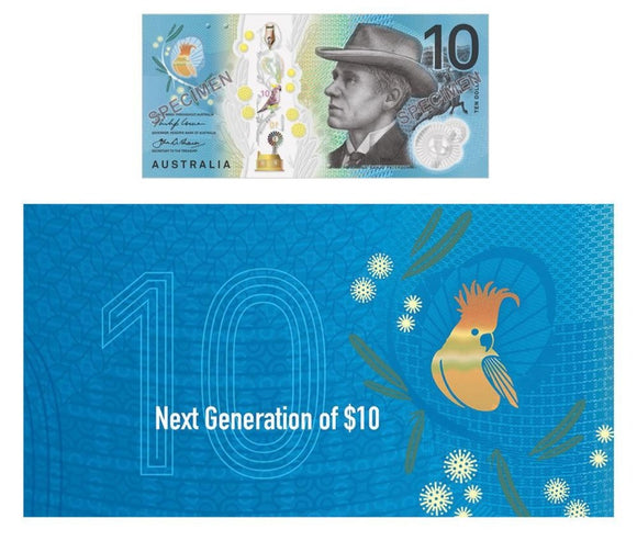 2017 Next Generation $10 Banknote Folder