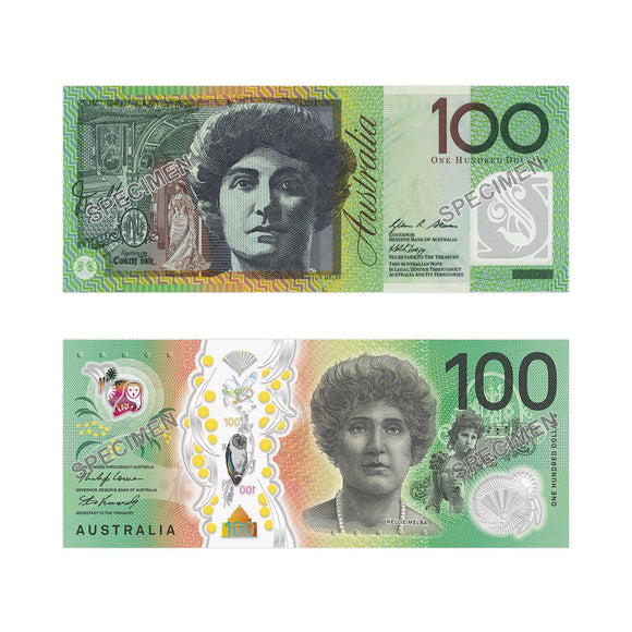 2020 Two Generations $100 Banknote Folder