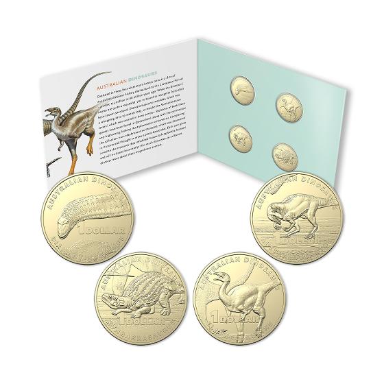 Australian Dinosaurs 2022 – Uncirculated Four-Coin Collection