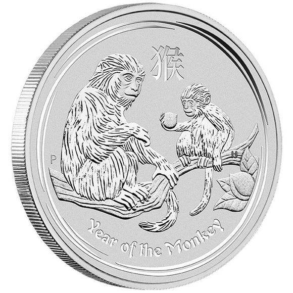2016 Lunar Year of the Monkey 1oz Silver Coin