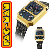Casio Pac-Man Collaboration A100WEPC-1B Wrist Watch