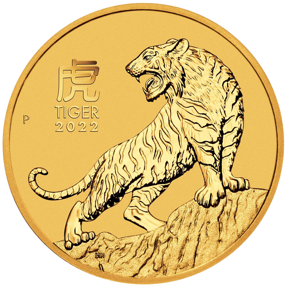 2022 1/20oz Gold Year of the Tiger Coin