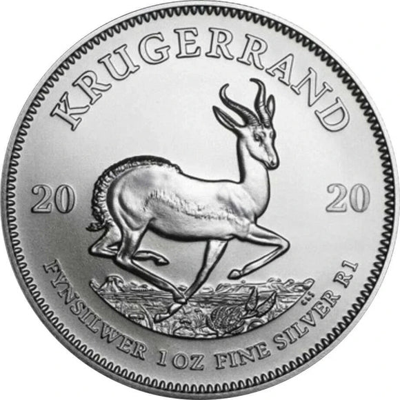 South Africa 1oz Silver Krugerrand Coin