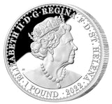 Gothic Crown Portrait 2022 £1 1oz Silver Proof Coin