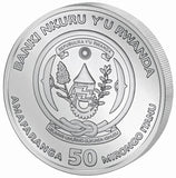 2023 Rwanda African Nile Crocodile 1oz Silver Coin