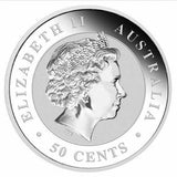 2016 Melbourne ANDA Kangaroo Coloured Silver 1/2oz Proof Coin