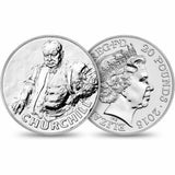 2015 Sir Winston Churchill 20 Pound Silver Coin