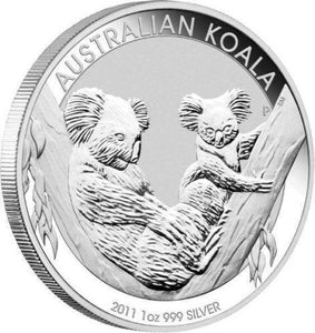 2011 Koala 1oz Silver Coin