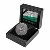 2020 Frilled Neck Lizard $1 1oz Silver Antique Coin