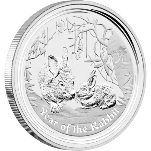 2011 Lunar Year of the Rabbit 1/2oz Silver Coin