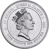 GB 2022 St Helena Truth Angel 1oz Silver Coin