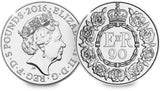 2016 Queen Elizabeth II 90th Birthday 5 Pound PNC