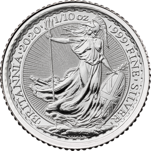 GB 2020 Britannia 1/10oz Silver Coin