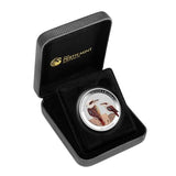 2017 Kookaburra World Money Fair 1oz Silver Coloured Proof Coin